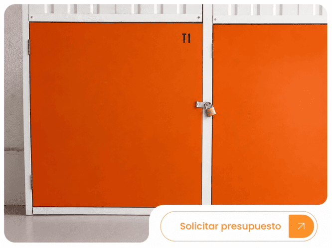 Taquilla en almacen de Madrid